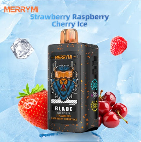 Strawberry Raspberry Cherry Ice - MerryMi Blade 30 000